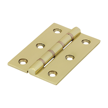 Double Phosphor Bronze Washered Hinges - Solid Brass