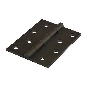 102mm x 67mm Double Phosphor Bronze Washered Hinges - Solid Brass - Bronze