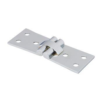 100mm x 40mm Counter Flap Hinge - Polised Chrome - Pack of 2