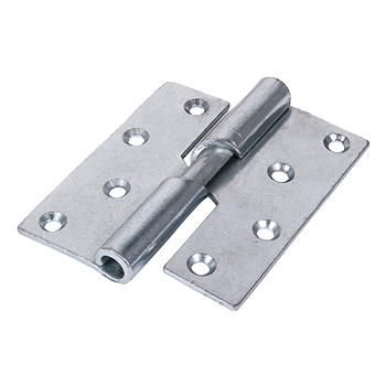100mm x 86mm Left Hand Rising Butt Hinge - Zinc Plated - Pack of 2