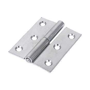 75mm x 62mm Lift Off Hinge Right Hand - Zinc Plated - Pack of 2