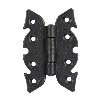 70mm x 46mm Antique Black Butterfly Hinges