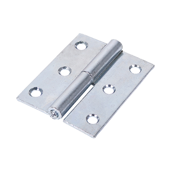 75mm x 62mm Lift Off Hinge Left Hand - Zinc Plated - Pack of 2
