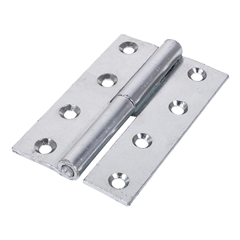 101mm x 63mm Lift Off Hinge Left Hand - Zinc Plated - Pack of 2